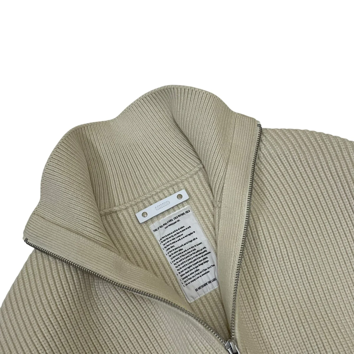 Heavyweight Trucker Knit Blousonドライバーズニット2510-6001-01-022 - Image 3