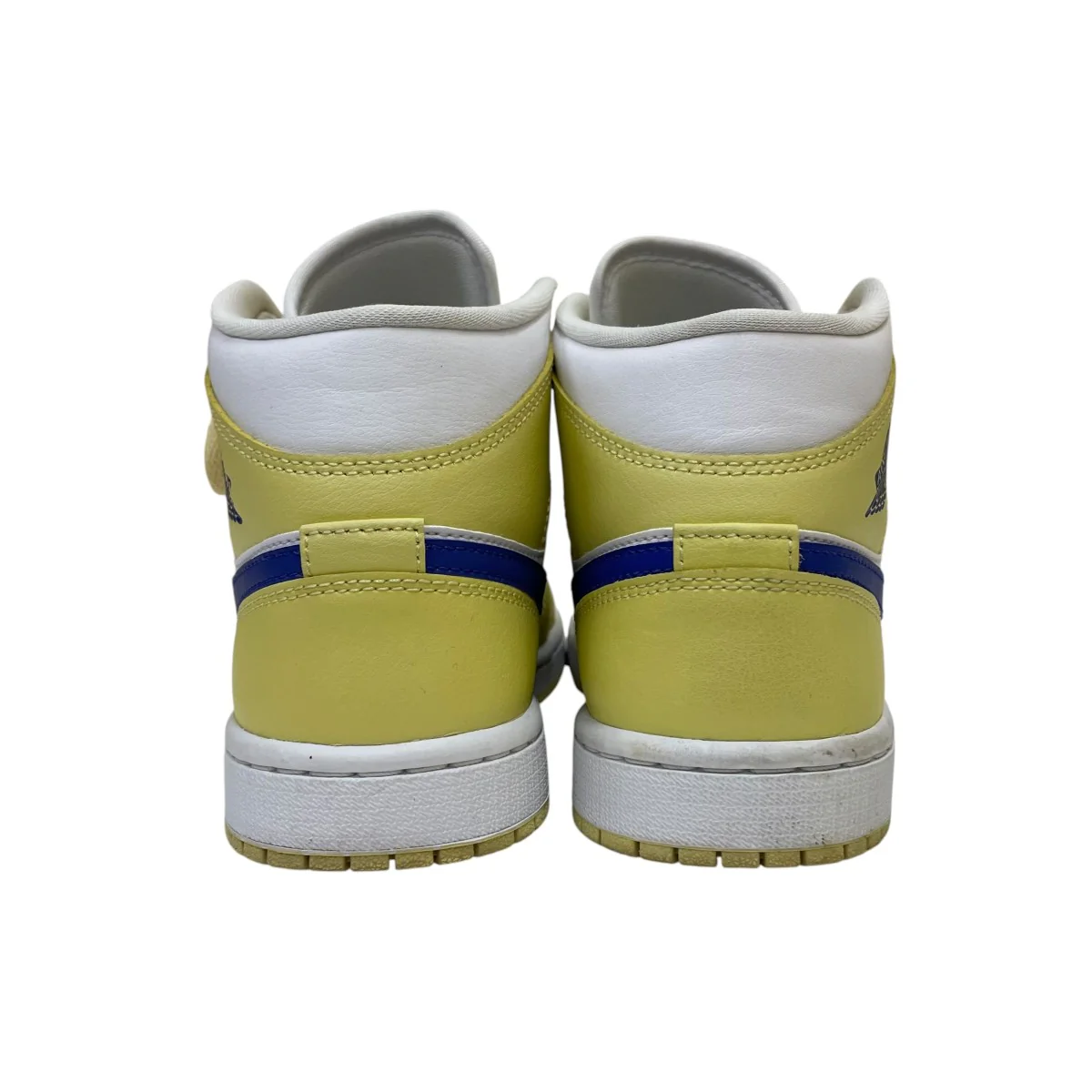 Women’s Air Jordan 1 Mid Lemon WashスニーカーBQ6472-701 - Image 3