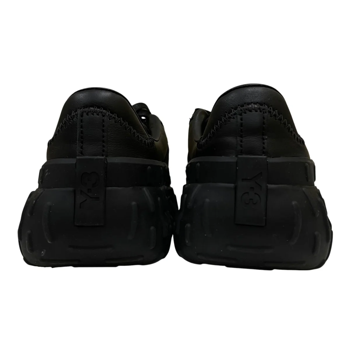 GR．1Pブラックレザー 厚底 ローカットスニーカーFZ6392 - Image 3