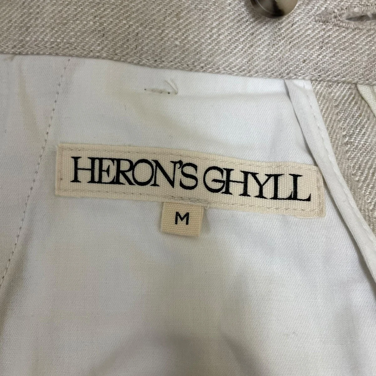リネン素材 スラックス ワイドパンツ - Image 6