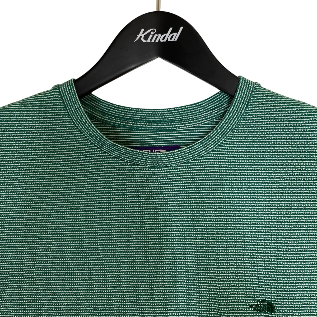 Moss Stitch Field H／S Teeロゴ刺繍 半袖Tシャツ コットンTシャツNT3326N - Image 3