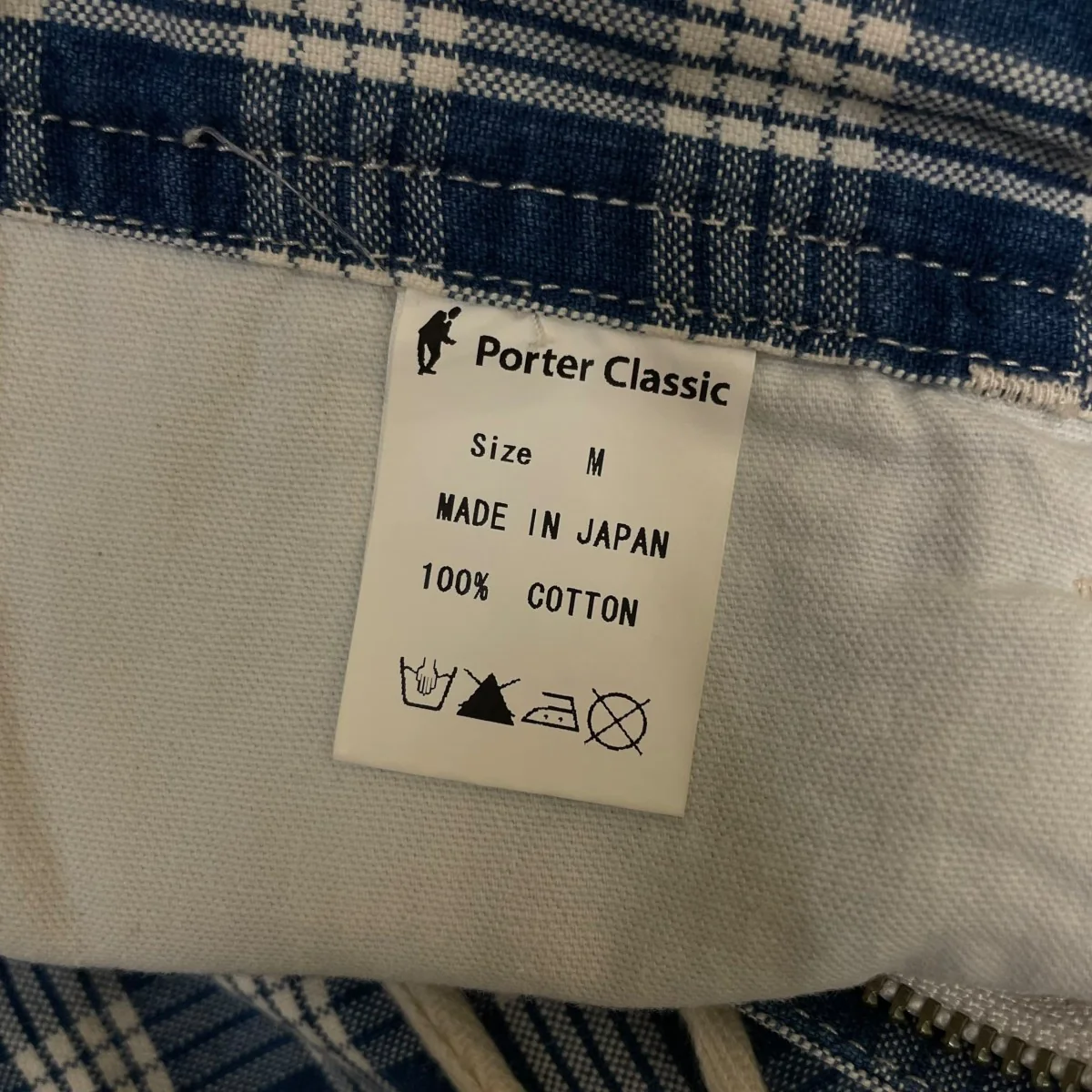PALAKA PAINTED SHORTS PANTSパラカチェック生地 コットン ハーフパンツ ショートパンツ - Image 6