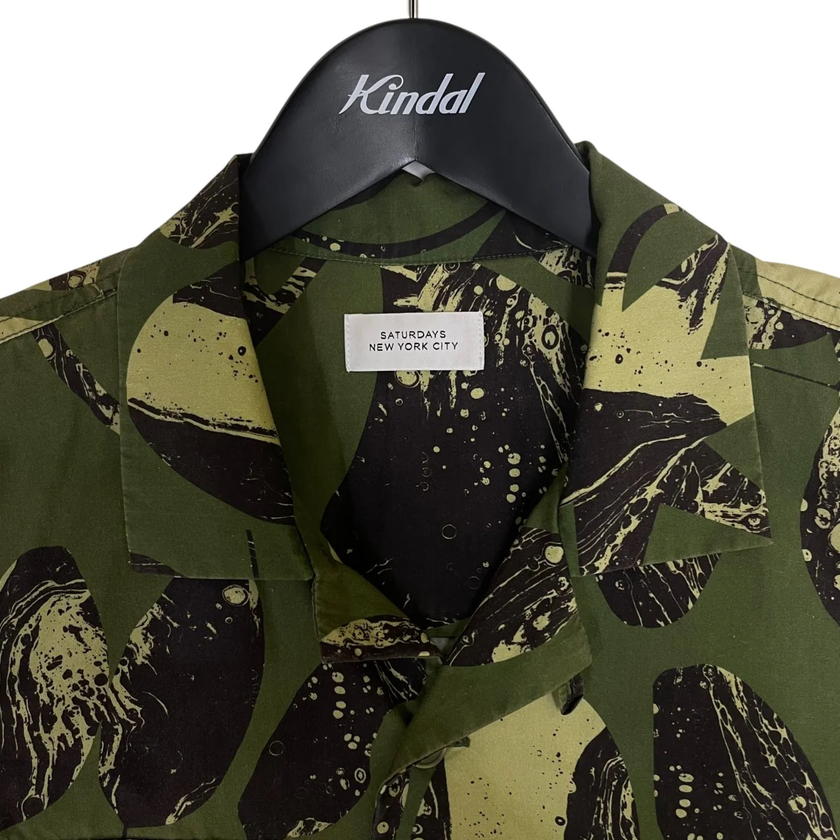Hanley SS Shirt ハンレイ ショートスリーブ シャツ総柄 グラフィック プリント オープンカラーシャツ 半袖シャツBBG-62140 - Image 3