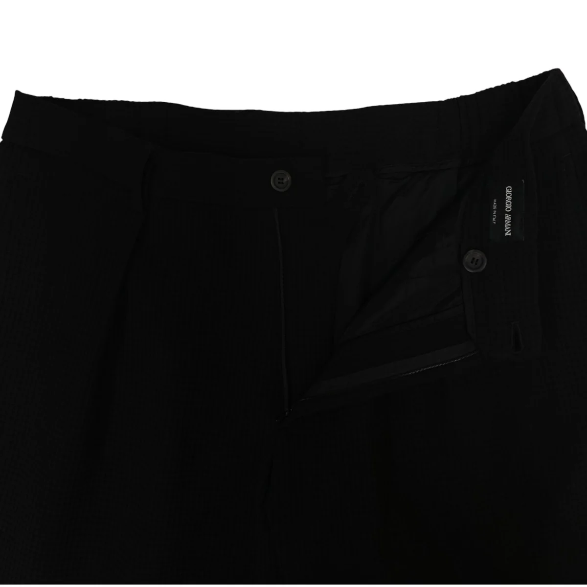 エンボス加工 ワイドパンツ スラックス - Image 4