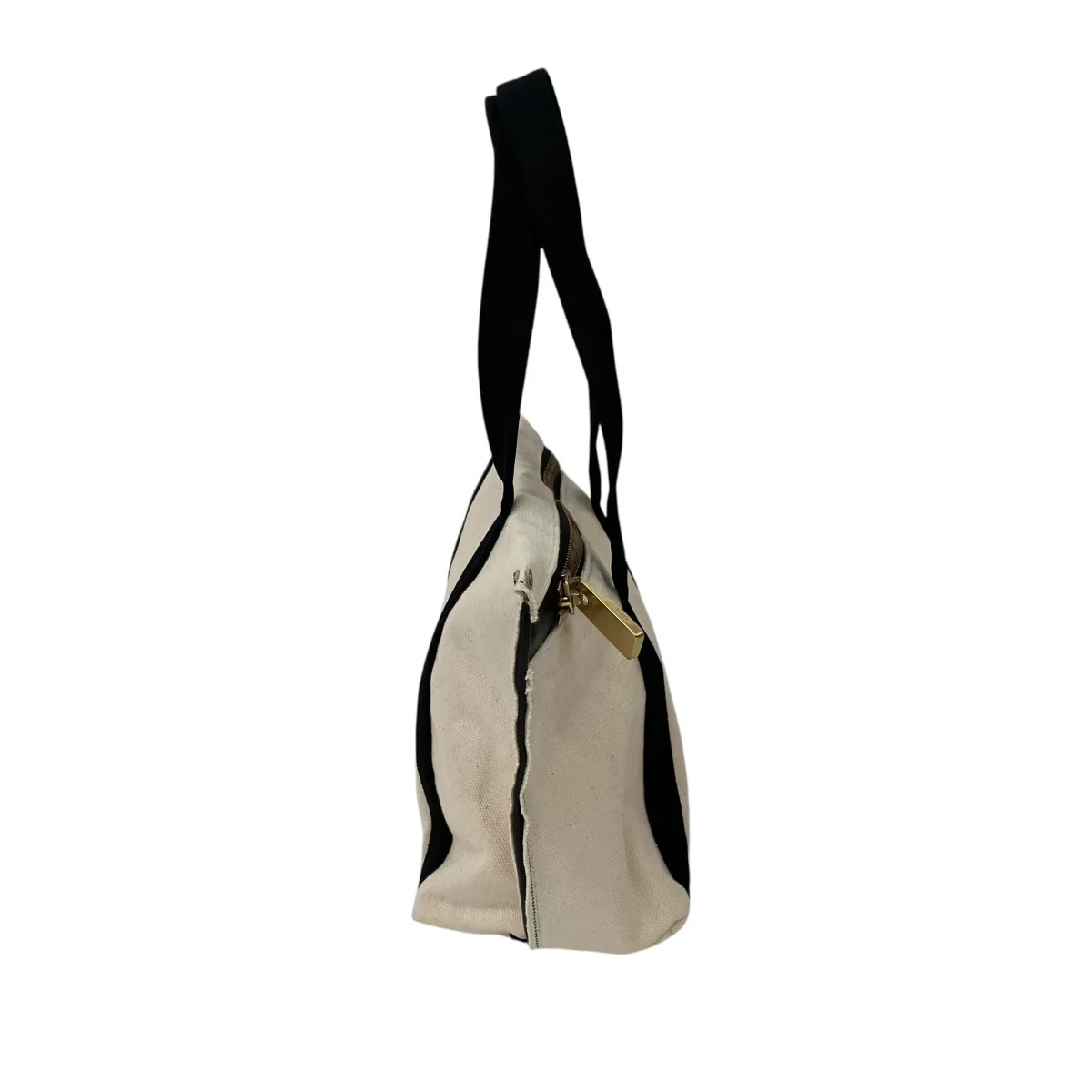 SELVEDGE CANVAS ZIP TOTEトートバッグ - Image 3