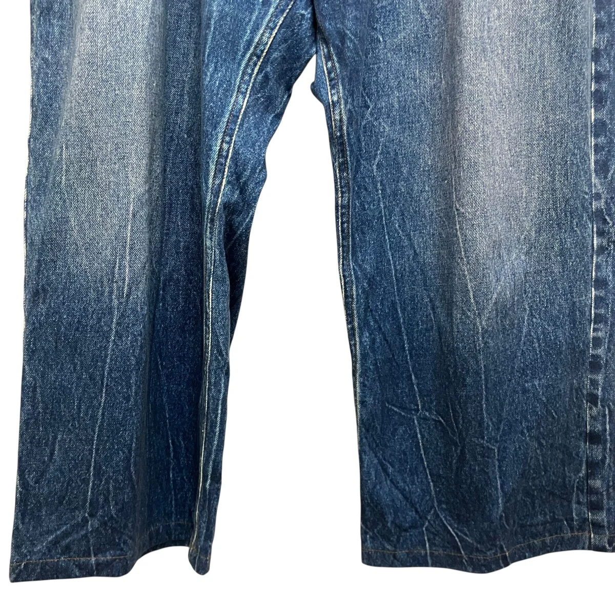 HOMEWEARトロンプルイユデニム転写パンツ657120 - Image 4