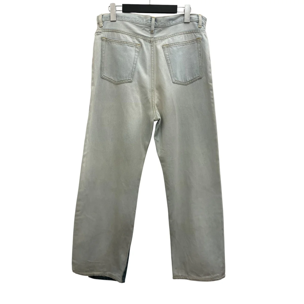 20SS【SPLICING DENIM PANTS】2トーン再構築デニムパンツS51LA0075 - Image 2