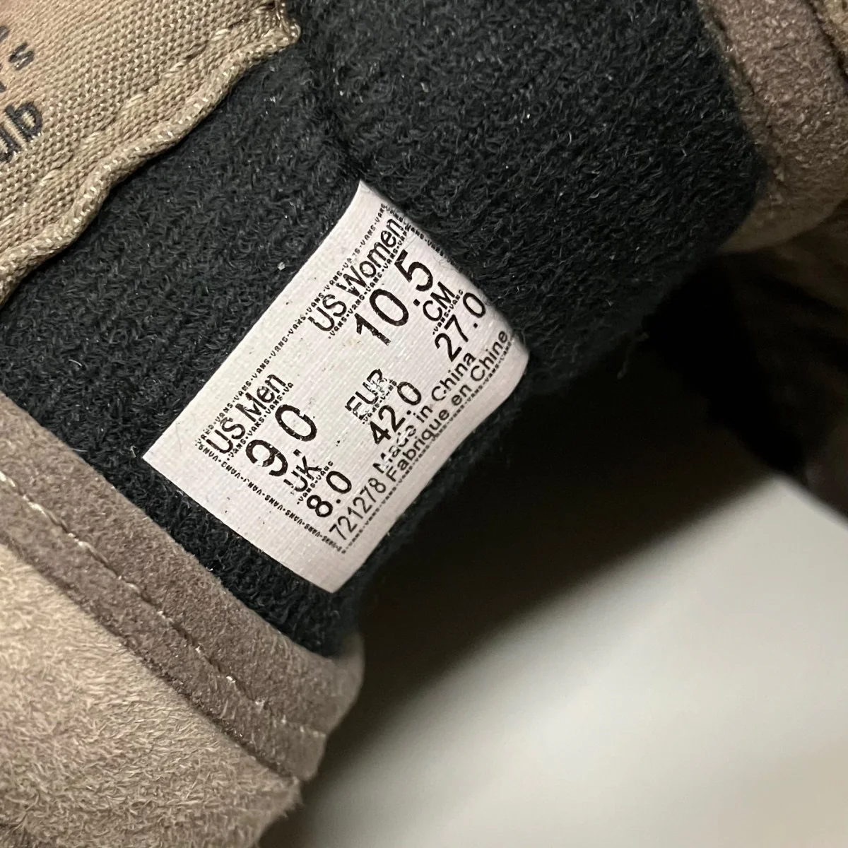 【OG HALF CAB LX】ハーフキャブ スニーカー222BWVND-FWM06S - Image 9