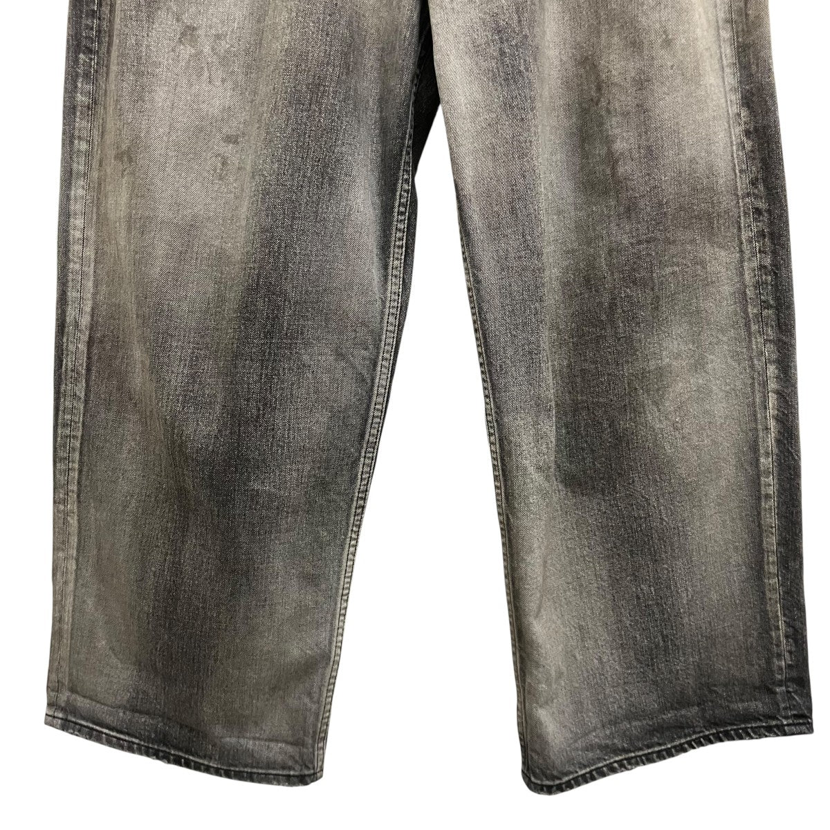 【AGING WIDE DENIM 5P PANTS】エイジングワイドデニム5PパンツANC-PT59 - Image 4