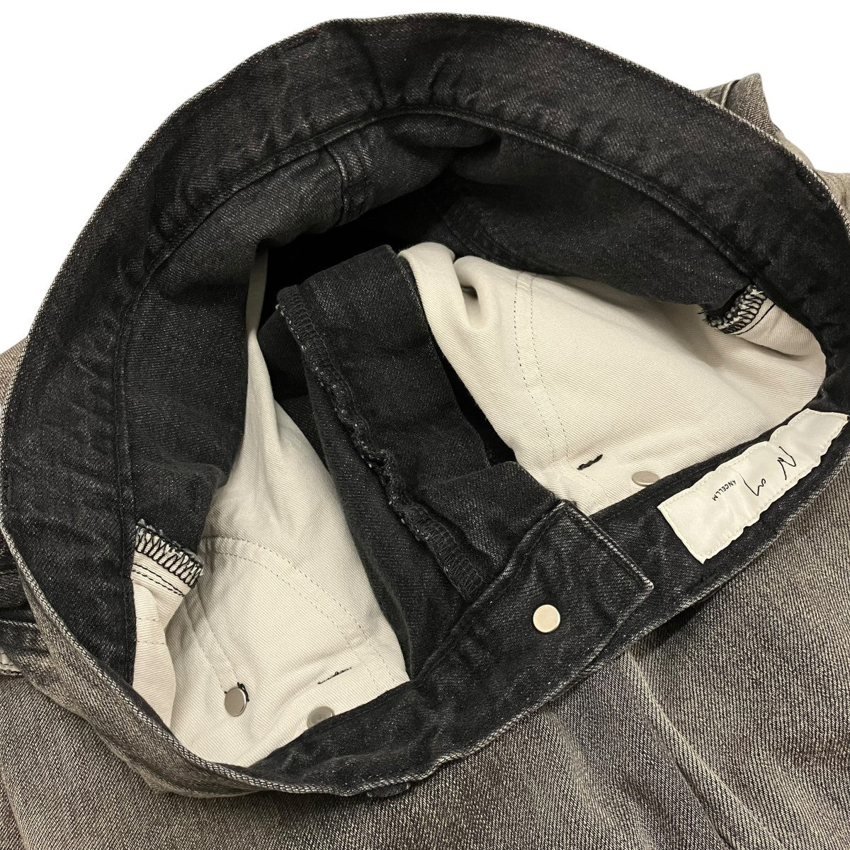 【AGING WIDE DENIM 5P PANTS】エイジングワイドデニム5PパンツANC-PT59 - Image 6