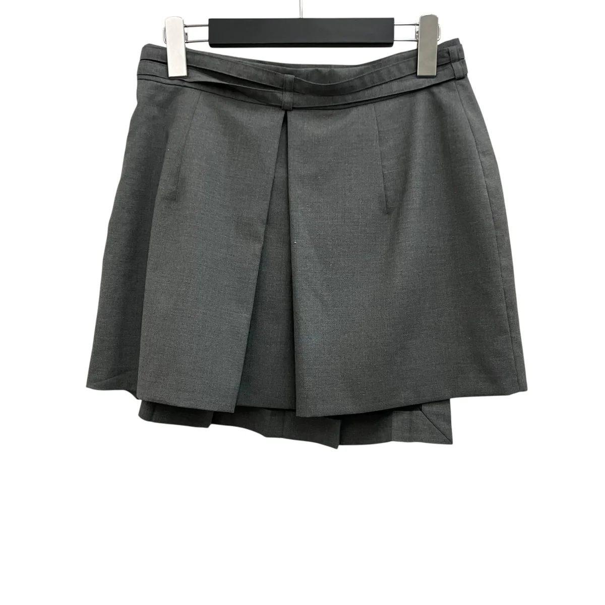 【TWO BELTED PLEATS MINI SKIRT】ミニスカートTD23AW-SK51 - Image 2