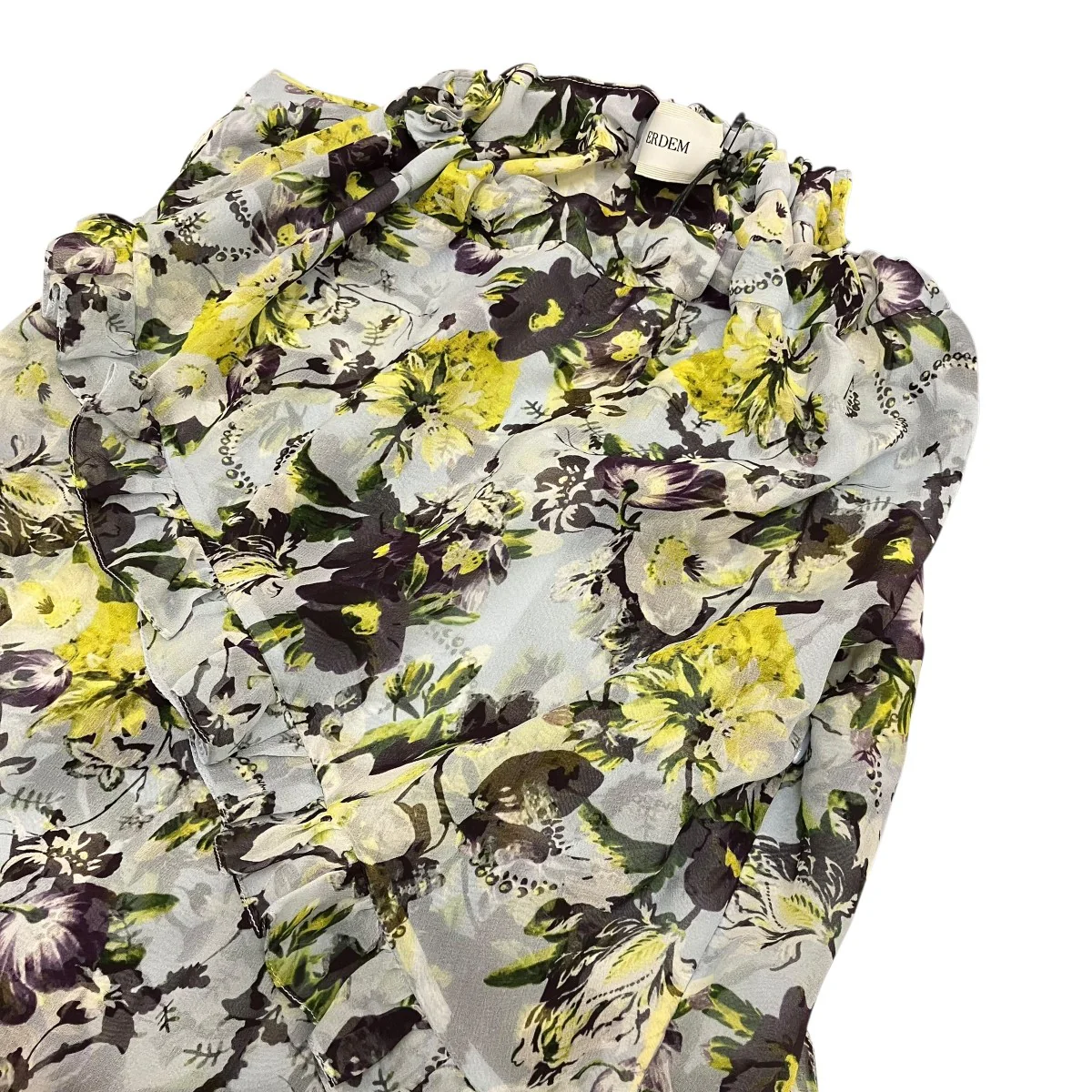 【ZANDRA DRESS】フローラルシルクワンピース - Image 6