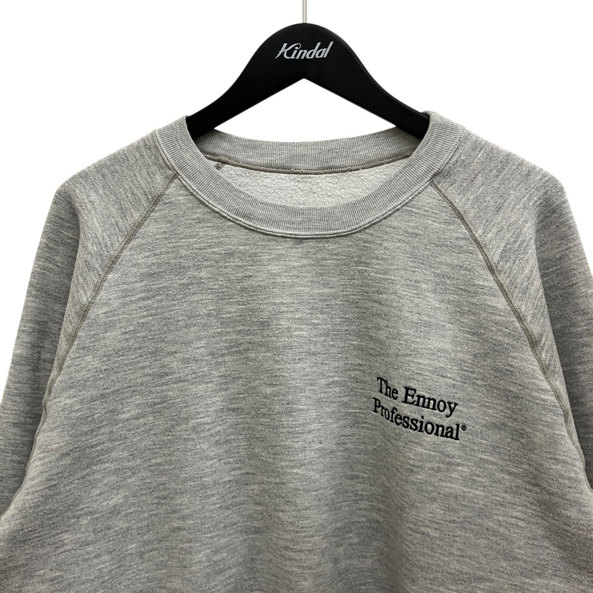 【Crew Sweat】ロゴ刺繍スウェットAW22BRENCT01NTL - Image 3