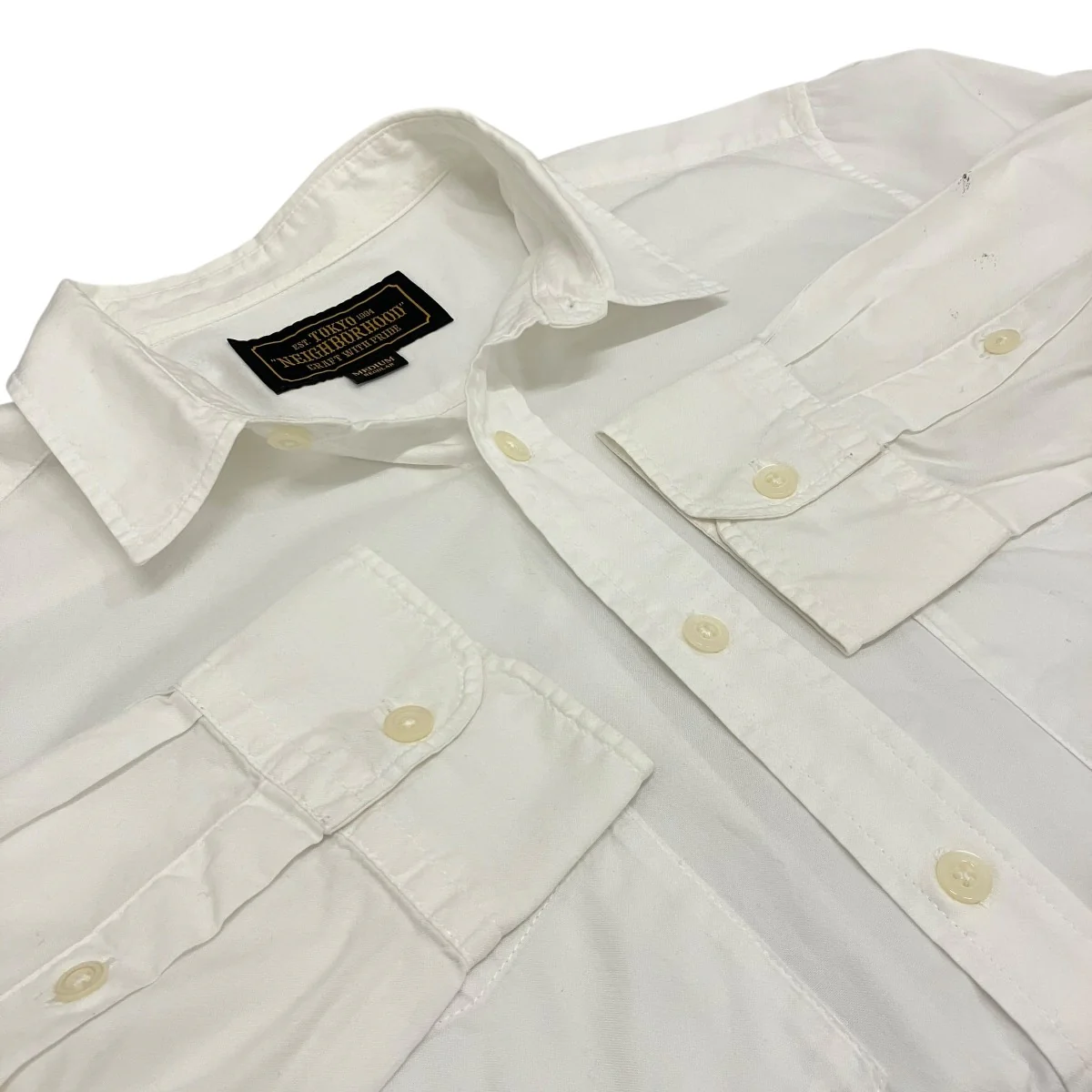 【CLASSIC OX C-SHIRT L．S】ロゴ胸ポケットシャツ172TSNN-SHM02 - Image 5