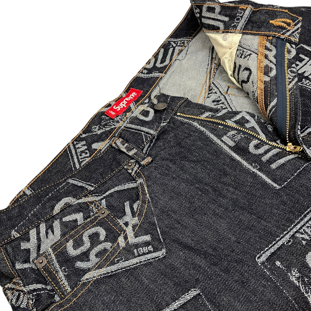 26SS【LICENSE PLATE BAGGY JEAN】デニムパンツ - Image 5