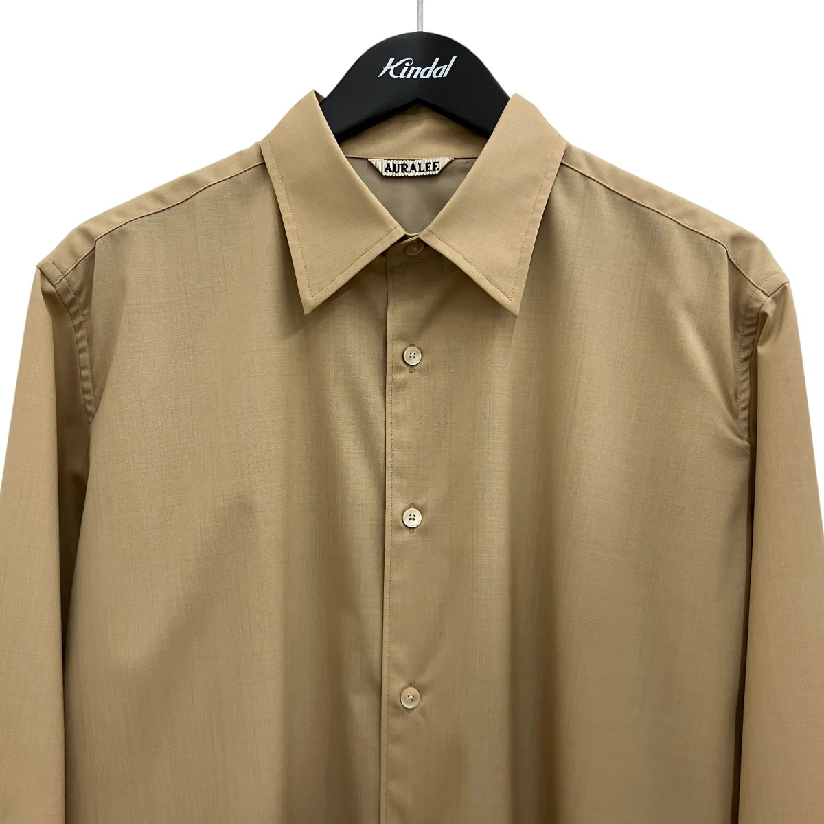 【SUPER FINE TROPICAL WOOL SHIRT】トロピカルウールシャツA24SS03WT - Image 3