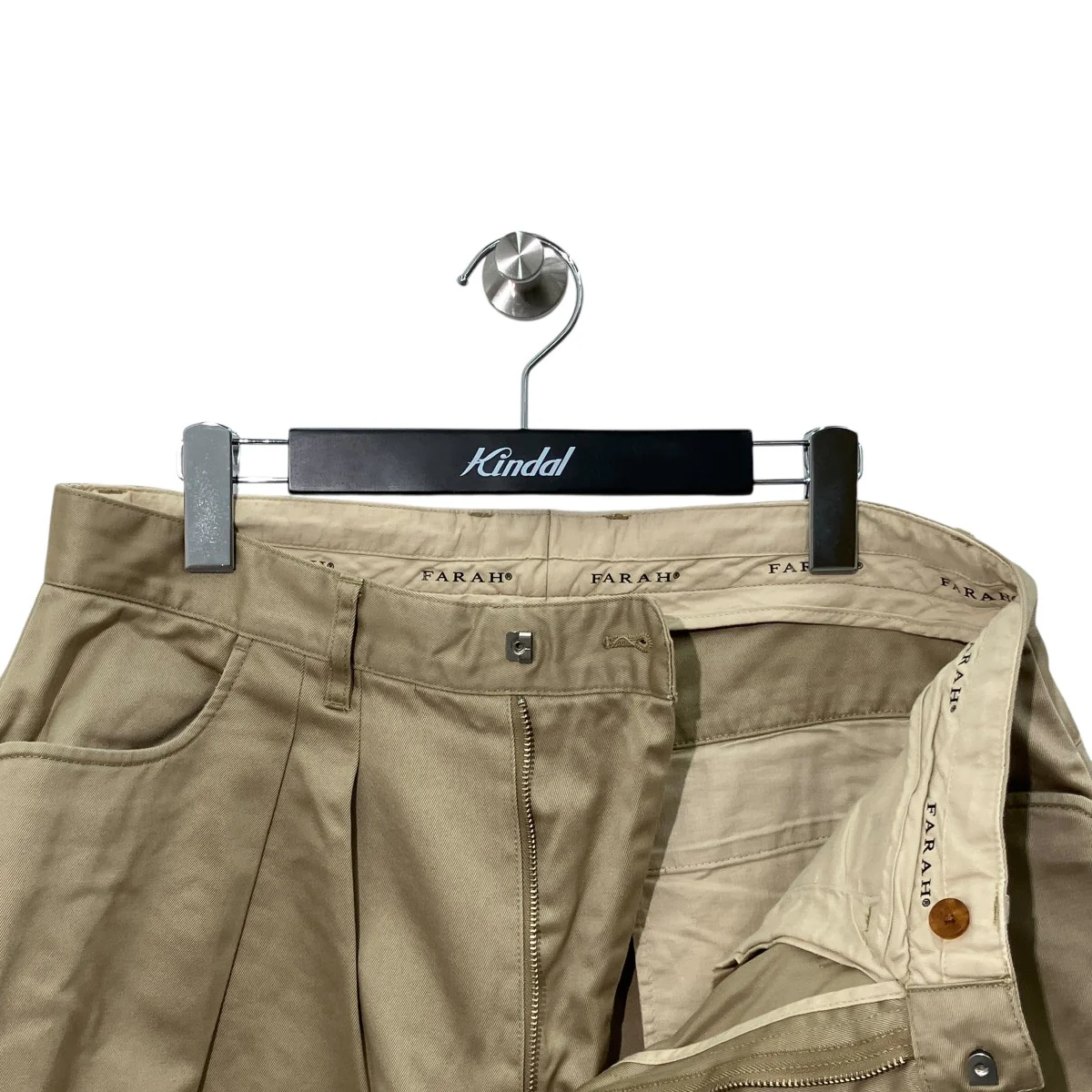 Two-tuck Wide Tapered PantsテーパードパンツFR0201-M4003 - Image 3