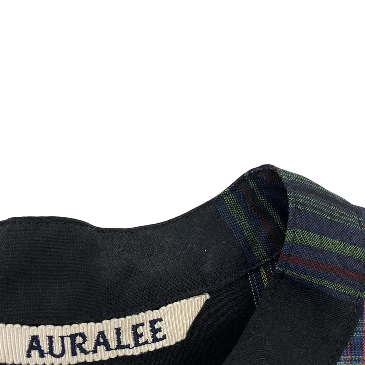 SUPER LIGHT WOOL CHECK MAXI ONE-PIECEチェック長袖ワンピースA9AD02LC - Image 5