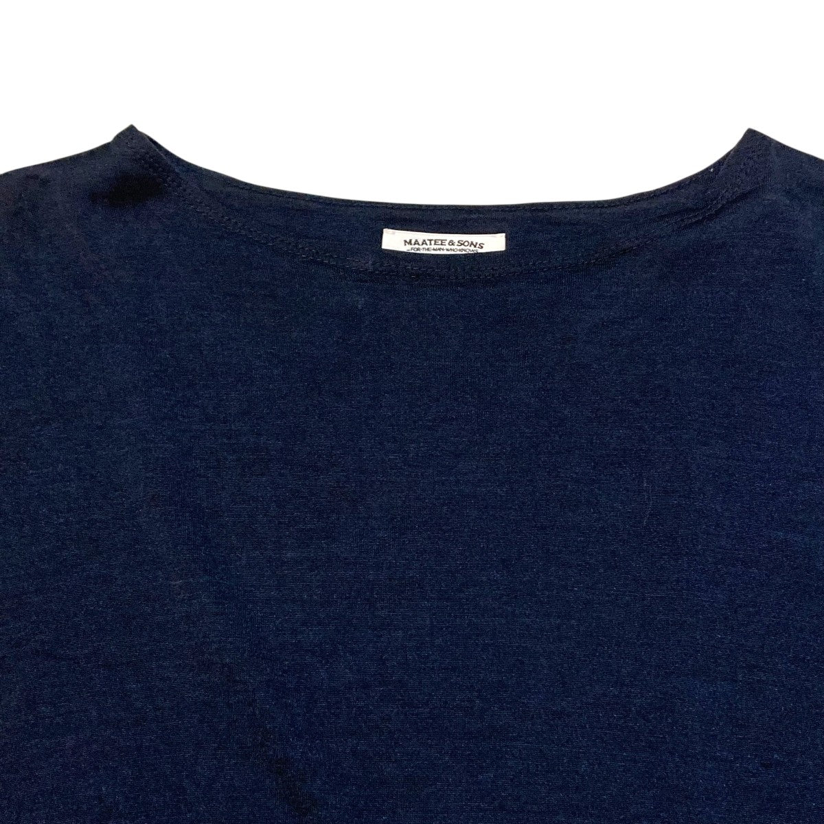 BOAT P O washable silk長袖カットソーMT3103-0802 - Image 3