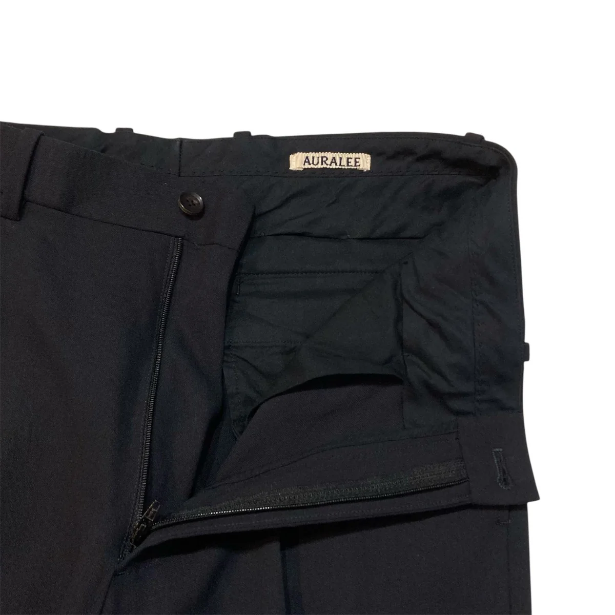 HARD TWIST WOOL DOBBY SLACKSスラックスパンツA20SP03KW - Image 3