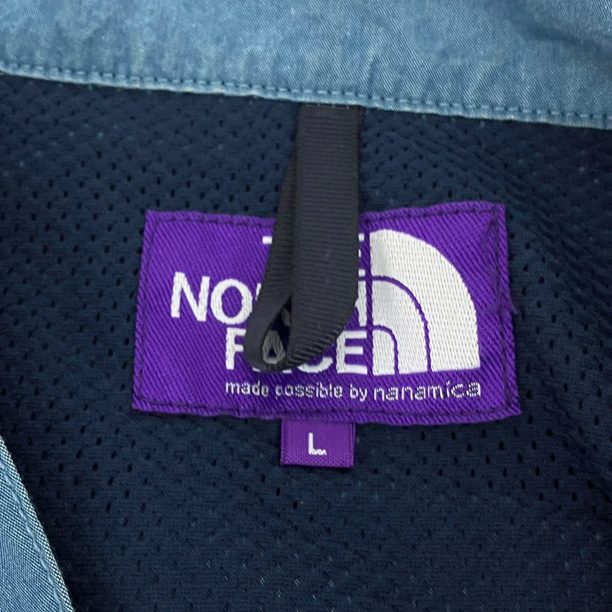 Indigo Field Mountain ParkaマウンテンパーカーN25SA111 - Image 5